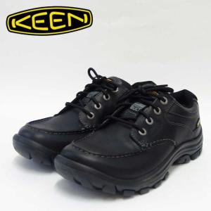 キーン KEEN  Anchor Park Low WP 1013787（メンズ） アンカーパークローウォータープルーフ カラー・ブラック｜shoes-sinagawa