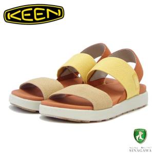 KEEN キーン ELLE BACKSTRAP エル バックストラップ  1026041（レディースサンダル）カラー：Fossil Orange / Silver Birch コンフォートサンダル｜shoes-sinagawa