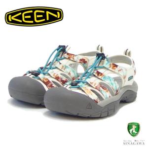 KEEN キーン Newport H2 ニューポート エイチツー  1026243（レディース）カラー：Drizzle / Porcelain スポーツサンダル｜shoes-sinagawa