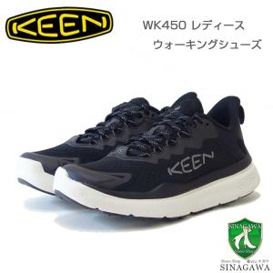 KEEN キーン WK450 1028917 ダブルケー450 ウォーキングシューズ カラー：Black/Star White ウォーキング （レディース）