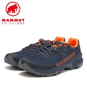 MAMMUT マムート Sertig II Low GTX Men 303004280（メンズ）カラー：black-vibrant orange(00533) アウトドアスニーカー ウォーキングシューズ 防水ハイキング