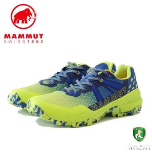 MAMMUT マムート Sertig II Low Men 303004300（メンズ）カラー：highlime-dark ice(40229) アウトドアスニーカー ウォーキングシューズ ハイキングシューズ