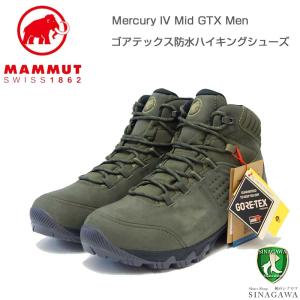 MAMMUT マムート Mercury IV Mid GTX Men 303004710（メンズ）カラー：dark iguana-iguana(40234) アウトドアスニーカー ウォーキングシューズ 防水ハイキング