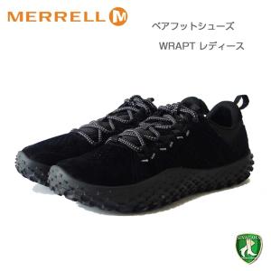 MERRELL メレル ラプト WRAPT（レディース） 037754  ブラック  ベアフットシューズ ローカット ハイキングモデル｜shoes-sinagawa