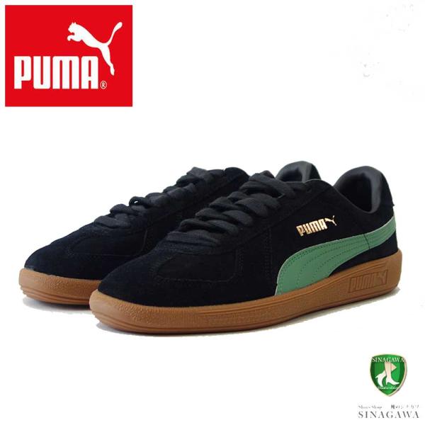 プーマ PUMA アーミートレーナー スエード 38815603 プーマブラック／ディープフォレスト...