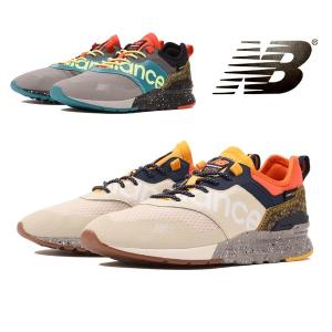 ニューバランス スニーカー メンズ ＣＭＴ９９７Ｈ newbalance cmt997 hb hc アウトドア gray/geen beige/orange｜shoes-sneakerkawa