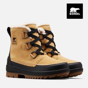 SOREL ソレル ティボリ４ nl3425 373 あったか防寒 レディース ブーツ スニーカー TIVOLI4 CURRY 防水｜shoes-sneakerkawa