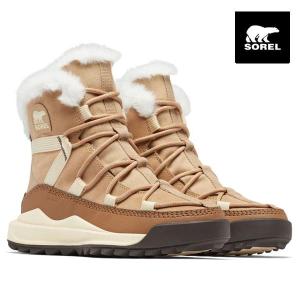 SOREL ソレル nl5050 262 アウトアンドアバウト リミックス グレイシー ウォータープルーフ 防寒防水 レディース ブーツ ONA RMX GLACY WP Canoe、Sea Salt｜shoes-sneakerkawa