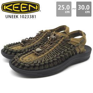 キーン サンダル メンズ 靴 スニーカー 黒 ブラック オリーブ カーキ 軽量 軽い おしゃれ ユニーク KEEN UNEEK 1023381