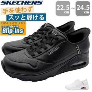 SKECHERS Slip-ins ブラック サンダル 約24.5cm SKECHERS スケッチャーズ サンダル レディース スポーツサンダル
