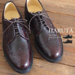 【1000円ポッキリ】 ハルタ HARUTA ウィングチップポストマンシューズ 710P メンズ｜shoesbase