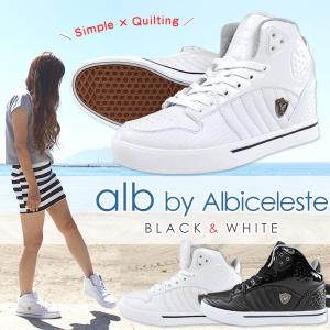 alb by albiceleste 4602 レディース ハイカット スニーカー ダンスシューズ｜shoesbase