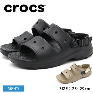 crocs（クロックス） メンズ サンダル 靴 黒 ブラック コンフォート
