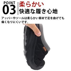 サンダル メンズ 靴 黒 ブラック カーキ ネ...の詳細画像3