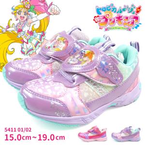 トロピカル〜ジュ！プリキュア スニーカー 5411 01/02 キッズ ファーストシューズ ベビーシューズ 軽量 ハート｜shoesbase