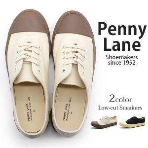 スニーカー レディース 靴 キャンバス 白 黒 アイボリー ブラック 疲れない PENNY LANE 3160｜shoesbase