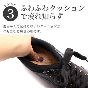 スニーカー レディース スリッポン 靴 シュー...の詳細画像3