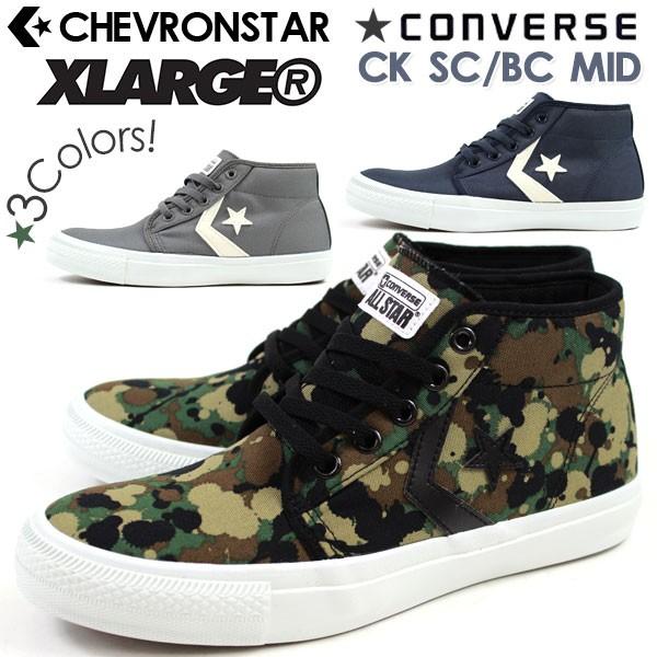 スニーカー ミッドカット メンズ 靴 CONVERSE CHEVRONSTAR XLARGE CK ...