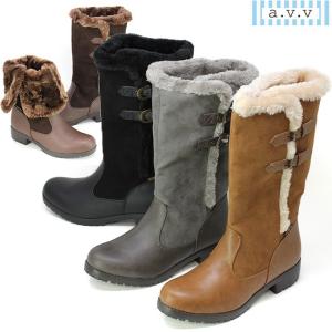 ブーツ ロングブーツ レディース 防寒 防水 ボア付き