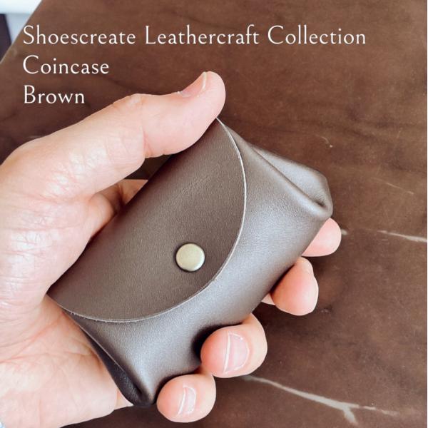 Sole＆Stitch◆靴屋が作る革小物◆コロンとして手のひらサイズの蛇腹式コインケース／ハンドメイ...