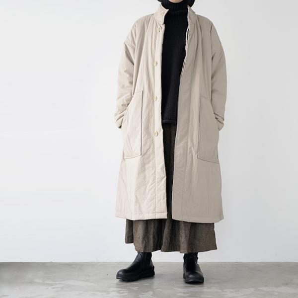 ata アタ coat 1. 中綿コート ベージュ 52110244 CLASKA クラスカ コート...