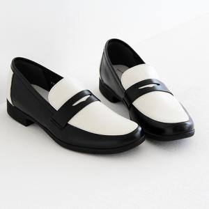 ショセ トラベルシューズ TRAVEL SHOES by chausser ローファー TR-016 BLG/WHC ガラスレザー レディース 靴｜shoesgallery-hana