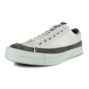 RFW アールエフダブリュー ベーグル ロー ゴート  BAGEL-LO GOAT ローカット レザー スニーカー R-2232253 white × grey メンズ｜shoesgallery-hana