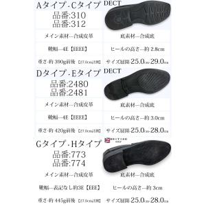 ビジネスシューズ メンズ 防水 4e 幅広 甲...の詳細画像2