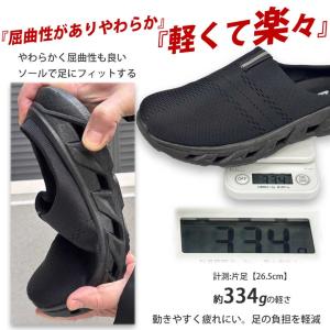 サボサンダル メンズ メッシュ 厚底 サンダル...の詳細画像2