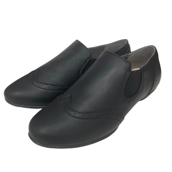 スニーカー オールデイウォーク ALD 2710 ブラック レディース シューズ スリッポン 歩きや...