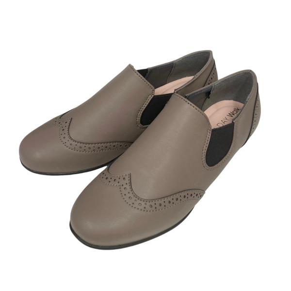 スニーカー オールデイウォーク ALD 2710 グレージュ レディース シューズ スリッポン 歩き...