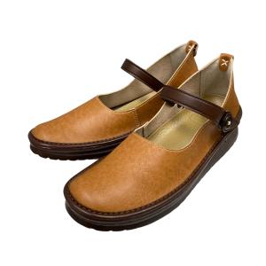 やさしい靴工房 Belle&Sofa KAYAK ベル＆ソファ カヤック キャメル レディース コンフォートシューズ 日本製