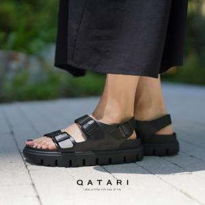 ビルケンシュトック ビルケン サンダル レディース ミラノ チャンキー EXQ ナロー ブラック 黒 BIRKENSTOCK Milano Chunky Exquisite Narrow Black 1024608｜QATARI