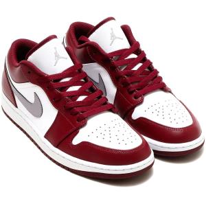 ナイキ エア ジョーダン 1 ロー NIKE AIR JORDAN 1 LOW チェリーウッドレッド/ホワイト/セメントグレー 553558-615 日本国内正規品