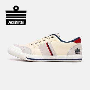 【アドミラルスニーカー公式】Admiral ユニセックス INOMER（イノマー） AD602 トリコロール 白 スニーカー ローカット｜shoesparlor