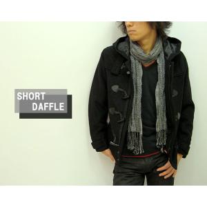 BEAMS（ビームス） ダッフルコート/ショート丈/ブラック/サイズM 11-19