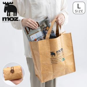 レディース トートバッグ ショルダー MOZ モズ 折りたたみ エコバッグ 撥水 軽量 お出かけ ビンテージ 爆買