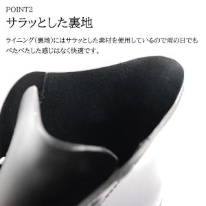 レインシューズ メンズ レインブーツ スニーカ...の詳細画像2