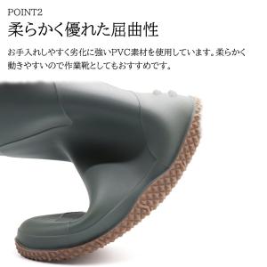 長靴 メンズ レインブーツ 農作業 完全防水 ...の詳細画像2