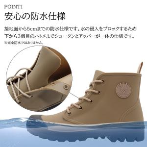 レインブーツ メンズ レディース レインシュー...の詳細画像1