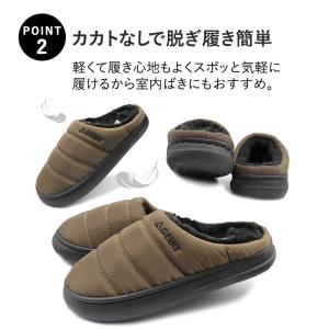 レディース 厚底 サンダル スリッポン サボ ...の詳細画像2