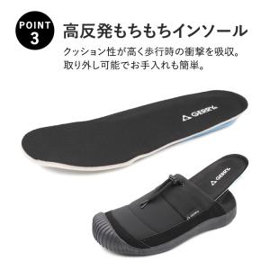 メンズ スニーカー サンダル サボ モックシュ...の詳細画像3