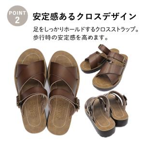 サンダル レディース リカバリー スポーツ サ...の詳細画像2