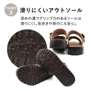 サンダル レディース リカバリー スポーツ サ...の詳細画像3