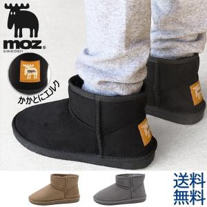 moz モズ ムートンブーツ レディース ショートブーツ