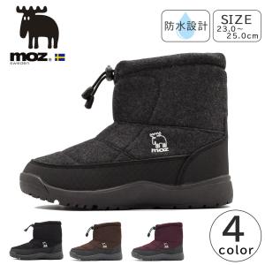 MOZ モズ レディース ウインターブーツ MZ458 防水 防滑 防寒