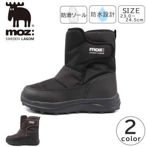 MOZ モズ レディース ブーツ スノーブーツ MZ7003 ウインターブーツ 防水 防滑 防寒 ファー