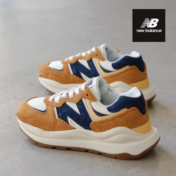 NEW BALANCE W5740 brown/blue ニューバランス 57/40 ブラウン キャ...