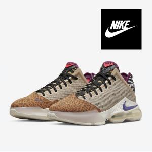 NIKE LeBron XIX Low Rattan/Dark Iris/Sail/Black ナイ...