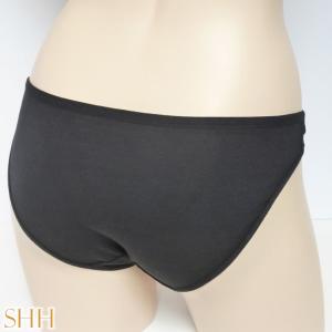 ショーツ ひも ダブル ビキニ 黒色 綿 ロー...の詳細画像5
